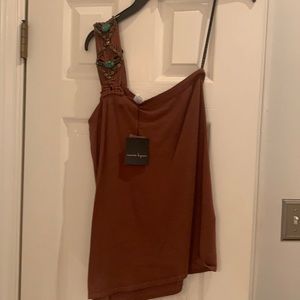 Never worn! Nanette Lepore one shoulder top